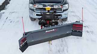 SOLD OUT New SnowEx 8100 Power plow Model, Power Plow Steel Scoop, Automatixx Attachment System